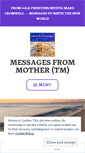 Mobile Screenshot of messagesfrommother.org